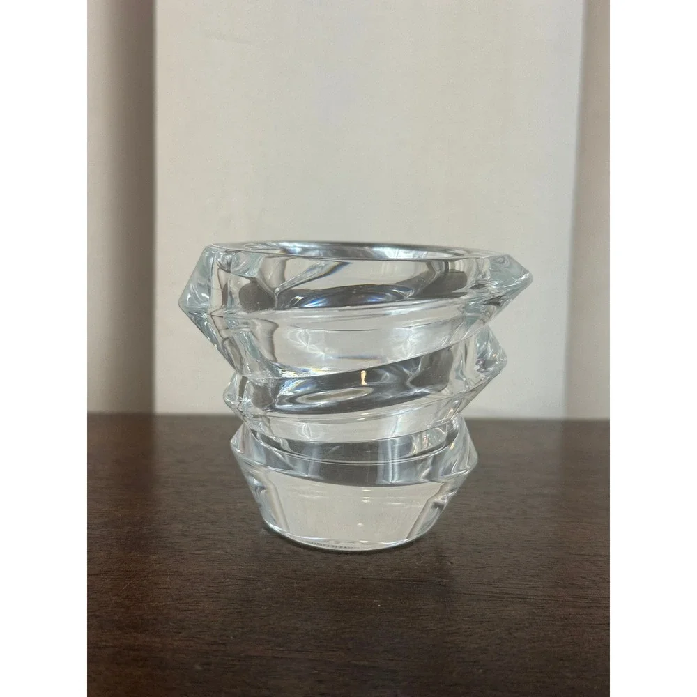 VTG Nachtmann Crystal Slice Votive Candle Holder 3